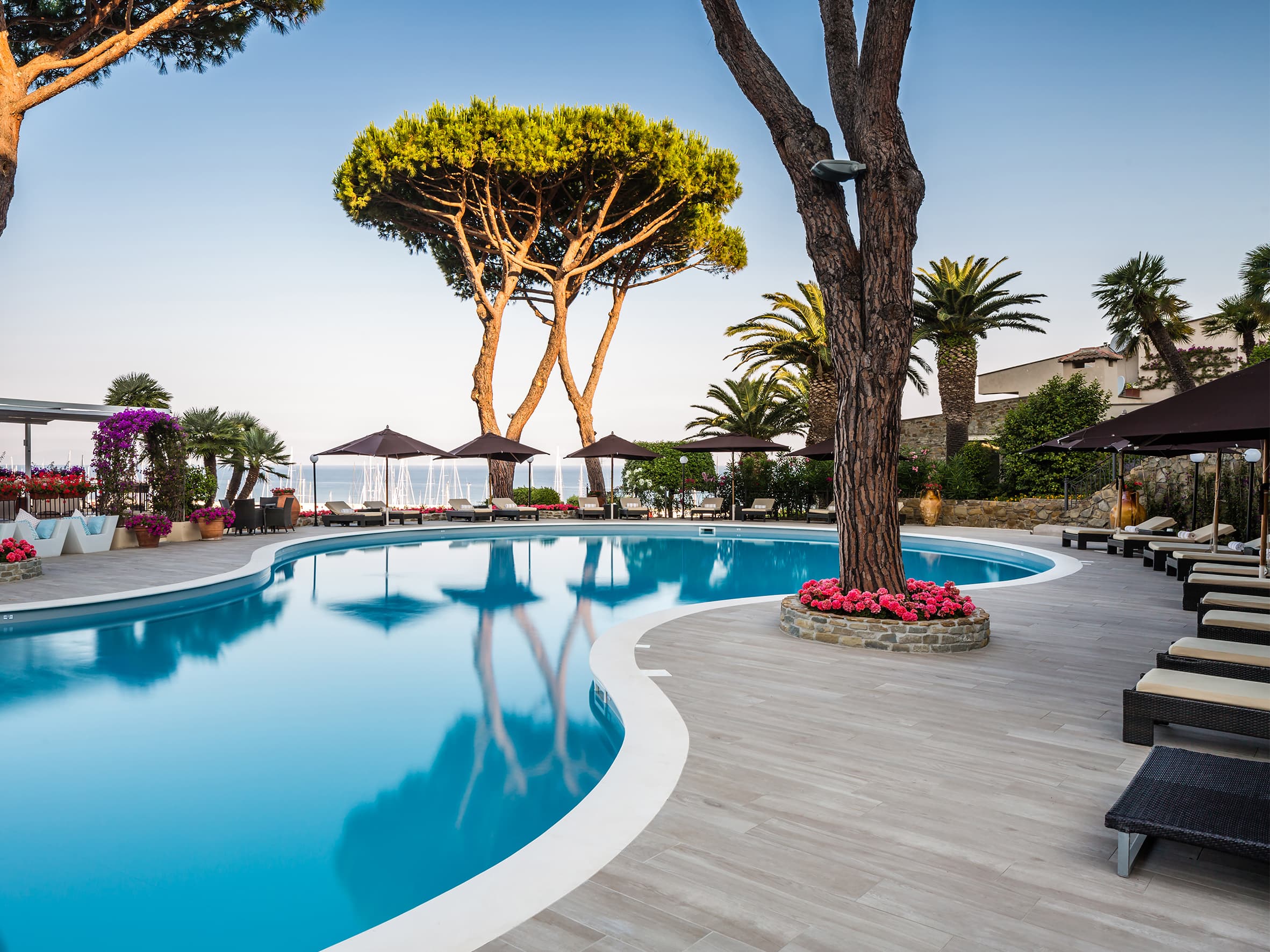 Cala del Porto Punta Ala Location