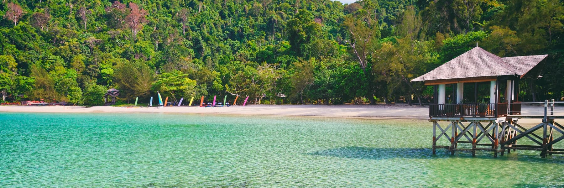 Bungaraya Island Resort Location