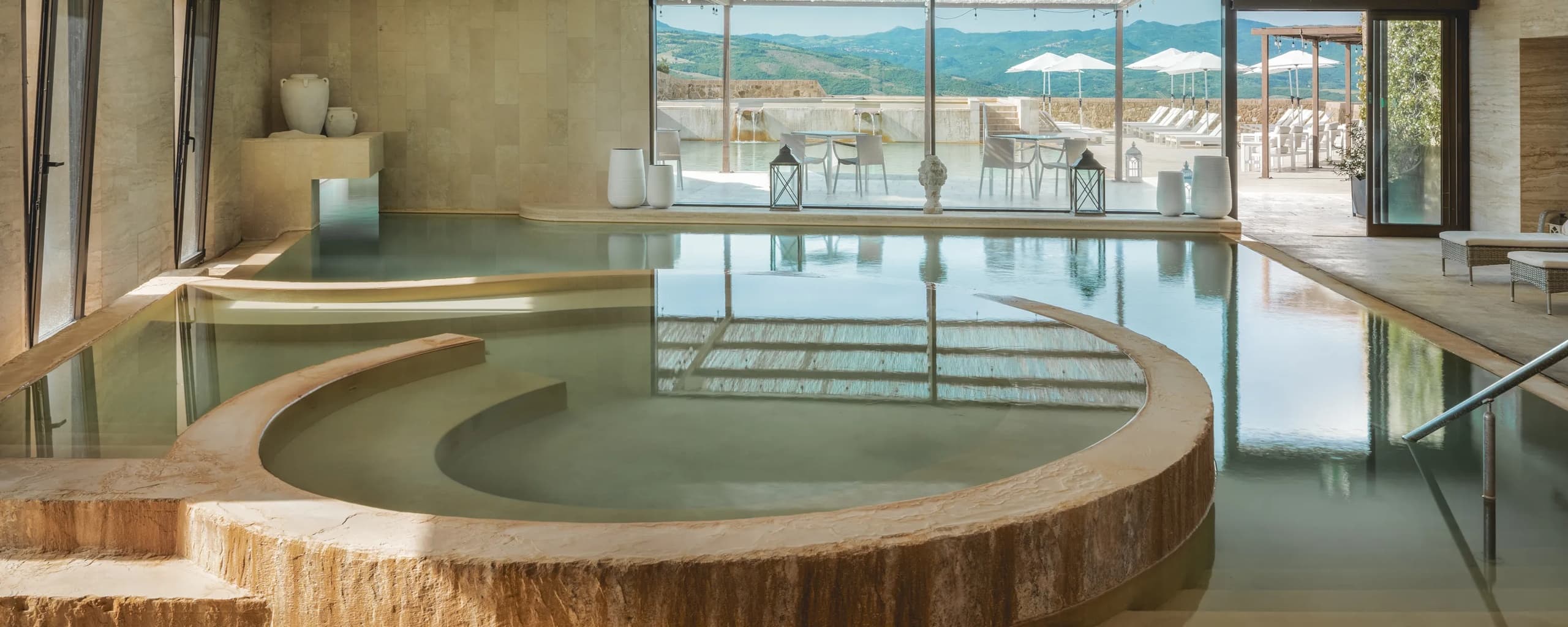 Castello di Velona Resort Thermal SPA & Winery Location